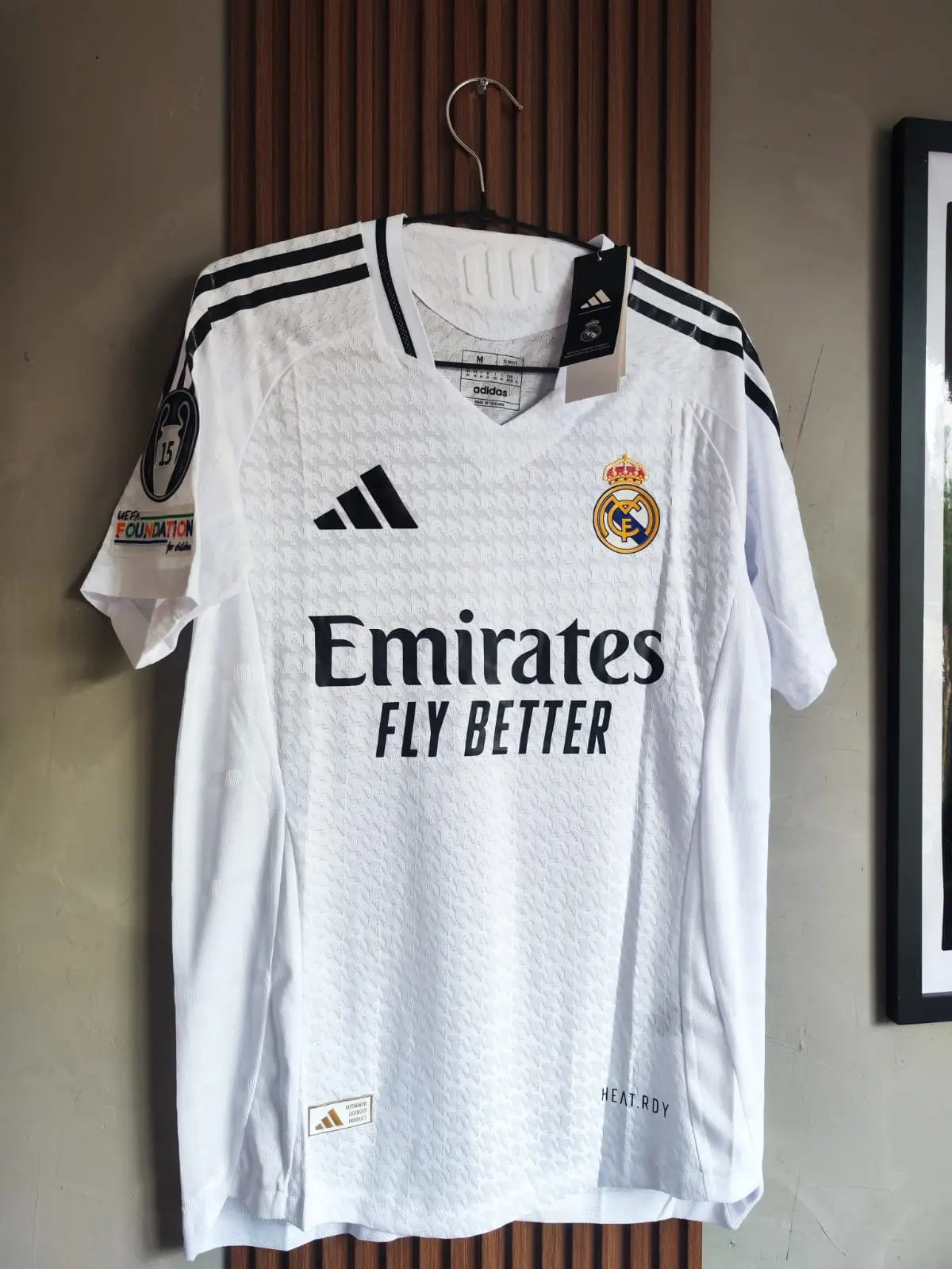 CAMISETA REAL MADRID FUTBOL CLUB 1.1 VERSION JUGADOR I ENVIO GRATIS