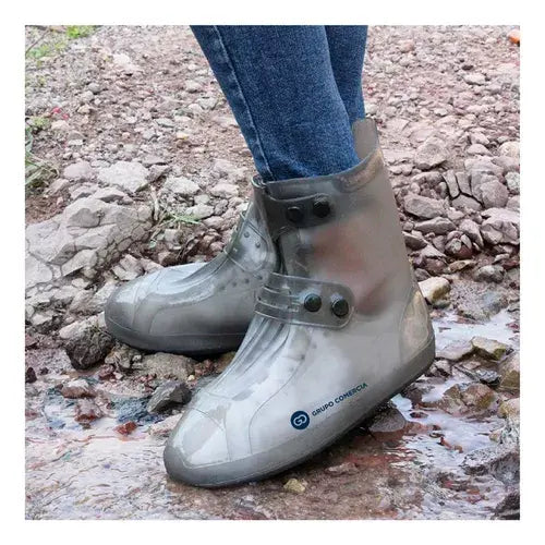 Impermeable de zapatos para climas extremos 😲