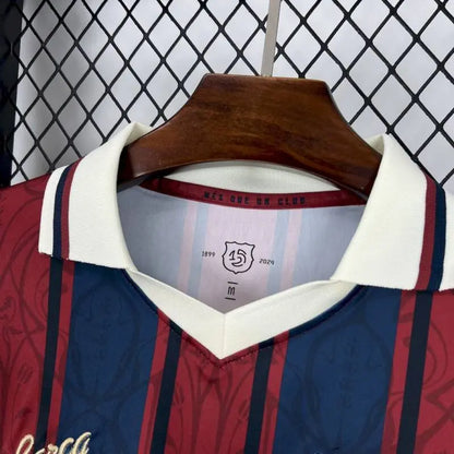CAMISETA FUTBOL CLUB BARCELONA 125 AÑOS ANIVERSARIO I ENVIO GRATIS I 🔥SOLO POR HOY CON EL 50% DE DESCUENTO 🔥