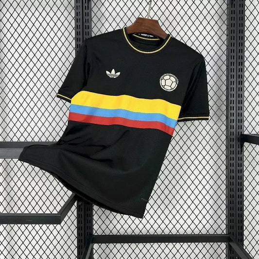Camiseta aniversario selección Colombia negra 1:1 I 🔥40% de DCTO con envio gratis🔥